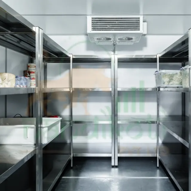 Grande chambre froide logistique équipement de congélation à pied chambre froide stockage unité de condenseur de réfrigération chambre froide prix