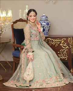 Luxury Maxi <b>Dress</b> Specially Designed for Wedding and Special Event New Eid Collections Best Wholesale Price - Product Image 4