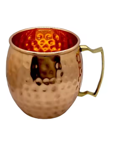 Crescent Crafts Vente en gros Prix Tasse en cuivre bronze Tasse en cuivre avec poignées en laiton offrant un look attrayant - Product Image 3