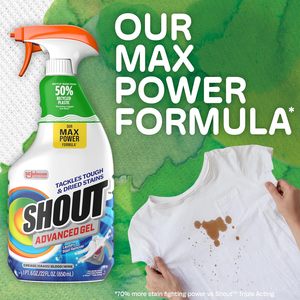 Shout Advanced Laundry Stain Remover Gel Spray 22 oz Pack de 3 - Product Image 3