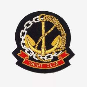 Insignias de alambre de lingotes de moda de alta Fabricación de calidad superior Nuevo diseño Insignias de alambre de lingotes de moda Parche personalizado de moda #4480 - Product Image 1