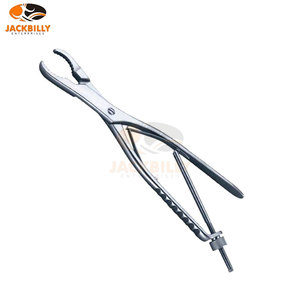 Fórceps de sujeción de hueso Ulrich, instrumentos quirúrgicos ortopédicos, estabilización de alineación ósea, acero inoxidable de alta calidad - Product Image 6