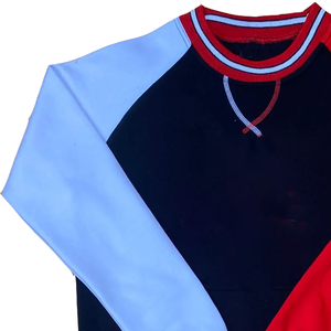 Sweat-shirt unisexe à col rond personnalisé pour l'hiver, Black Lives Matter, logo en chenille OEM, lavage à l'acide, broderie 3D, détails côtelés - Product Image 4