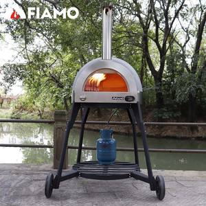 كبير خارجي الصين FIAMO المهنية غاز البروبان نابولي فرن البيتزا مع حجر البيتزا - Product Image 6