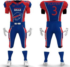 Maillots de football américain personnalisés en maille respirante, grandes tailles, imprimés par sublimation pour clubs universitaires – Vente en gros - Product Image 1