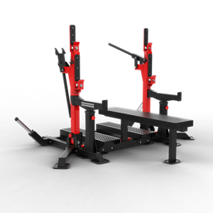 QLI QPDR83 Powerlifting Dual Rack Heavy Steel Rig for <b>Strength</b> <b>Training</b> Sessions in Commercial and Home Gyms - Product Image 3
