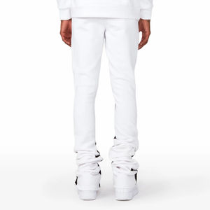 ชุดเซ็ตเสื้อฮู้ดดี้และกางเกงวอร์มขาบานทรงครอป สไตล์สตรีทแวร์ลำลอง ผ้าฟลีซคุณภาพสูง น้ำหนักเบา สำหรับผู้ชาย รับผลิตแบบ OEM - Product Image 6