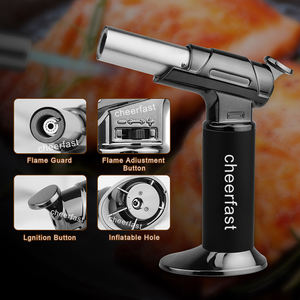 最新デザインのカクテル喫煙者ギフト6種類の木材スモーカーチップトーチ付きウイスキー高級ウイスキー喫煙者キット - Product Image 5