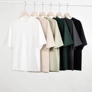 เสื้อยืดโอเวอร์ไซส์สีมิ้นท์ 300 กรัม สำหรับผู้ชายและผู้หญิง ผ้าฝ้ายและโพลีเอสเตอร์ 100% คุณภาพสูง แบบเรียบ ย้อมสีพื้น น่ารัก แขนกุด สั่งทำได้ ขั้นต่ำ 2 ตัว - Product Image 4