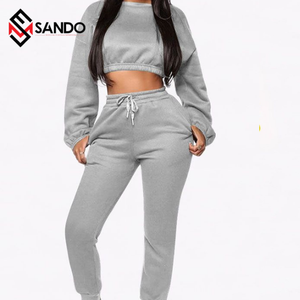 Ensemble de sport pour femmes, 2 pièces, vêtements d'entraînement, de Fitness, avec logo personnalisé - Product Image 5