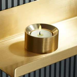 Antique Wedding Gold Black Pillar Tapered Metal <b>Candle</b> <b>Stick</b> Candlestick <b>Holder</b> for Home Decoration - Product Image 3