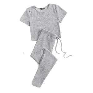 Conjunto de Ropa para Mujer de Manga Larga en Color Sólido Personalizado para Exportación al por Mayor, 100% Poliéster de Alta Calidad, Ropa de Iglesia - Product Image 5