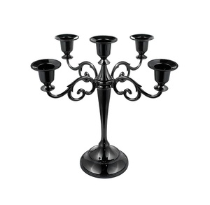 Candelabro de Aluminio Color Dorado con Diseño Fabuloso y 5 Brazos, Personalizable en Tamaño y Forma, para Decoración de Hoteles - Product Image 6