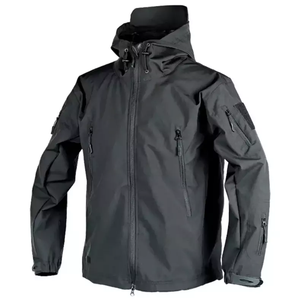 Veste coupe-vent légère de haute qualité pour hommes dernière conception veste d'hiver personnalisée avec capuche tissu polyester imperméable - Product Image 1