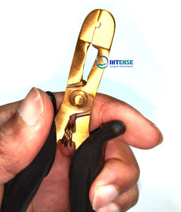 Alicates de eliminación de pegamento de enlace de fusión de acero inoxidable reutilizables ligeros profesionales herramienta de eliminación de extensiones de cabello calidad de grado A + - Product Image 3