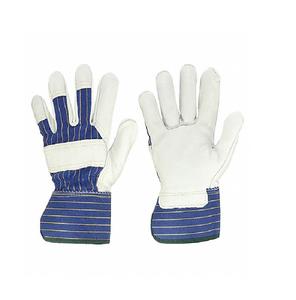 Gants de sécurité de taille XL de qualité supérieure en cuir de vache fendu doublure en nylon ignifuge imperméable anti-coupure en nitrile en acier inoxydable-Gants de travail - Product Image 2