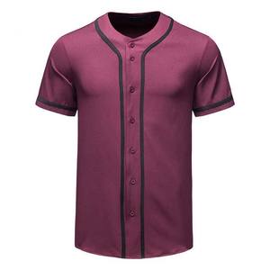 Maillots de baseball personnalisés pour équipes sportives avec nom et numéro de logo personnalisés dans une couleur et un style différents pour adultes - Product Image 1