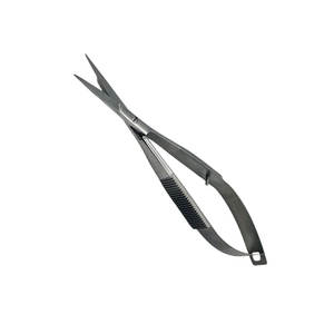 Tijeras Profesionales Extra Afiladas de Punta Rusa para Recortar Cejas, Manicura, Bordado, con Mecanismo de Resorte, Acero Inoxidable, OEM - Product Image 3