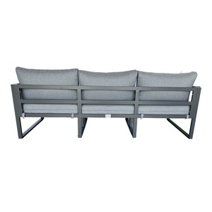 Juego de Muebles de Jardín de Aluminio Gris Claro Jet-Line KRETA II, Conjunto de Salón Duradero para Exteriores, Sofá de Jardín - Product Image 4