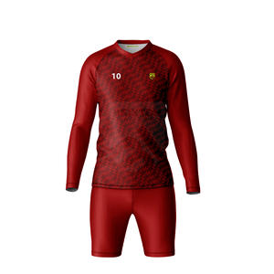 Conjunto de Equipación Personalizada para Portero de Equipo |   Pantalones Cortos de Fútbol Sublimados Transpirables de Alta Calidad con Logotipo Impreso - Product Image 1