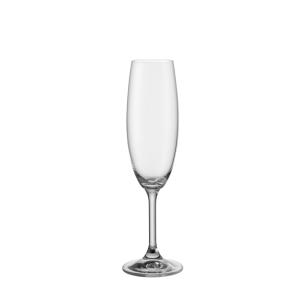 BOHEMIA <span class=keywords><strong>CRISTAL</strong></span> 220ml Lot de 12 verres à champagne et flûtes élégants Libera Sektglas - Product Image 1
