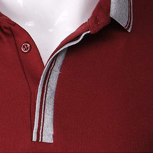 Haute qualité personnalisé pour Polo T-Shirt Original coton respirant Jersey séchage rapide nouveau Design solide motif vêtements en vrac - Product Image 3