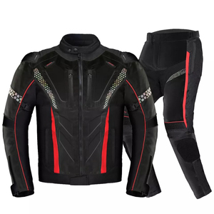 Dernière conception de combinaison de moto Vestes et pantalons personnalisés Qualité supérieure Combinaison de moto de sport imperméable et respirante coupe-vent - Product Image 3