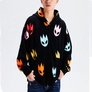 Le dernier sweat à capuche pour hommes imprimé en coton 100% de style de rue à la mode personnalisé Design personnalisable avec votre propre logo - Product Image 1