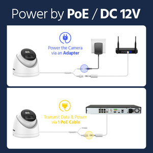 AI 3K PoE IP taret güvenlik kamera kapalı açık IP67 su geçirmez AI algılama akıllı çift ışık ve mikrofon ile - Product Image 5
