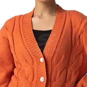 Cardigan pour femmes, tricot doux, manches longues, léger, chaud, décontracté, confortable, élégant - Product Image 6