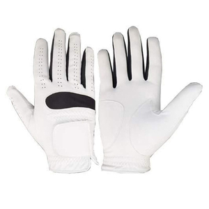 Gants de golf en cuir PU de haute qualité OEM pour hommes enfants conception personnalisée coutures durables marque privée colorée main de sport - Product Image 6