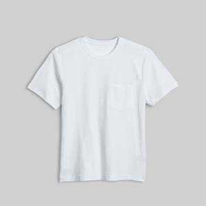 T-shirt en jersey 100% coton, mode/fitness - Modèle # 1017 - Couleur unie, coupe ample - Product Image 1