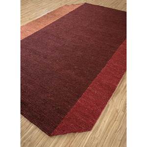 Alfombras de Yute y Cáñamo Tejidas Planas Rojas y Naranjas Daaira PKJT-41 para Uso Doméstico - Product Image 2