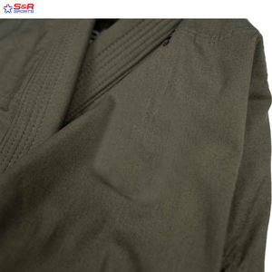 Nouveau fabricant OEM vêtements d'art martiaux 100% coton uniforme de Jiu Jitsu en prix de gros uniforme de Jiu Jitsu léger - Product Image 2