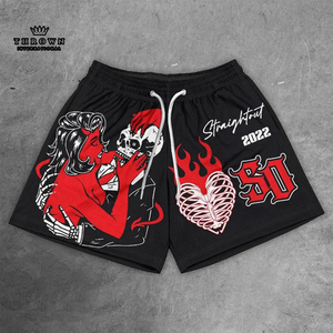 Mejor Oferta, Pantalones Cortos de Playa 100% Algodón para Hombre y Mujer, Diseño Único, Color Sólido, Logotipo Personalizado, Impresión por Sublimación 3D - Product Image 6