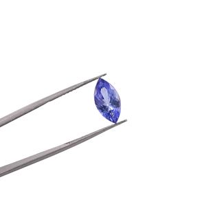Tanzanite สีน้ำเงินธรรมชาติขนาด7x14มม. มาร์คีตัด2.15 cts. อัญมณีหลวมสำหรับทำเครื่องประดับ - Product Image 4