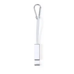 Cable Cargador USB Promocional Sostenible con Material Pek Reciclado - Product Image 3
