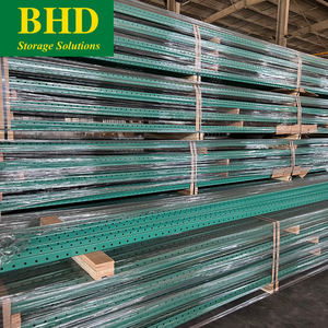 Good Price US Standard Heavy Duty Teardrop Pallet <b>Racking</b> <b>System</b> CE Certified 2000-2500lbs Zinc Surface <b>Racking</b> Shelves - Product Image 6