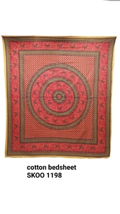 Juego de sábanas bohemias orgánicas 100% al por mayor, ropa de cama ajustada con estampado natural de lujo para camas Queen y King para uso doméstico y hotelero - Product Image 6