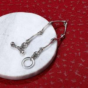 สร้อยข้อมือแฟชั่น-เจลิยา โบนส์ สกัลสร้อยข้อมือเงินสเตอร์ลิง 170 มม. - Product Image 6