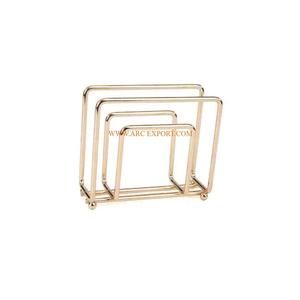 Rond de serviette de décoration de table en métal poli miroir Hôtels et restaurant Centre de table décoratif Anneaux de serviette modernes - Product Image 1