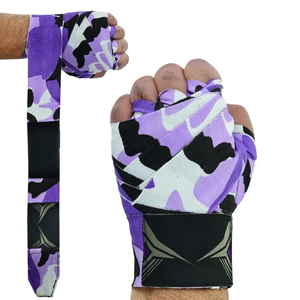 Envolturas de mano de boxeo personalizadas 3,5 M/4,5 M guantes interiores elásticos para MMA, Muay Thai, punzonado, soporte de entrenamiento para muñeca y nudillos - Product Image 1
