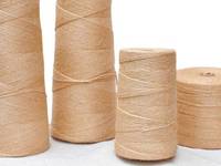 Corde en fil de jute de qualité supérieure, 100% jute, couleur naturelle, 4,8-32 lbs, écologique, motif brut, tricotage à la main, 2 brins