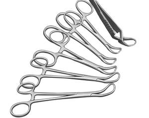 Pinza de Acero Inoxidable para Toallas, Pinza Quirúrgica para Párpados de 5 cm, Pinza para Toallas Quirúrgicas, Pinza para Servilletas - Product Image 1