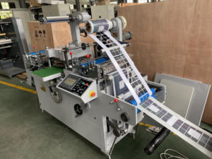 Macchina Fustellatrice per Etichette e Loghi 320G, 300 Colpi/min, Svolgimento Massimo 500mm, Precisione ±0.1mm, Larghezza Nastro 320mm - Product Image 6