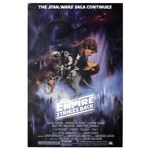 Affiche Star Wars Empire Strikes Back, techniques d'impression offset et numérique, vinyle, toile, polyester, drapeaux, bannières, matériel - Product Image 2