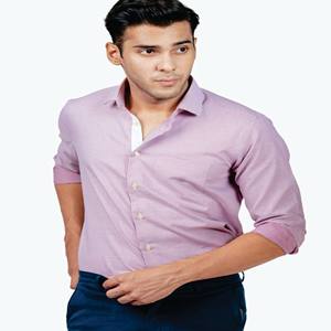 Camisa de vestir de manga larga de servicio OEM de algodón 100% de calidad superior a la moda para hombres camisa de oficina formal para hombres de negocios - Product Image 2