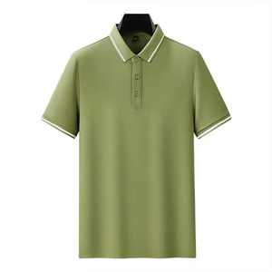 Grossistes grande taille Chemise polo de golf uni surdimensionné, décontracté, doux, logo personnalisé de haute qualité Chemises polo en polyester recyclé - Product Image 1