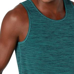 Camiseta sin mangas con tirantes musculosos personalizada para hombre para fitness y culturismo camisetas sin mangas en blanco - Product Image 2