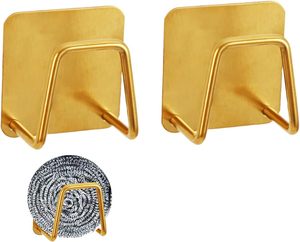 Support pour évier de cuisine Essentials porte-éponge en acier inoxydable pour évier savon éponge antirouille - Product Image 2